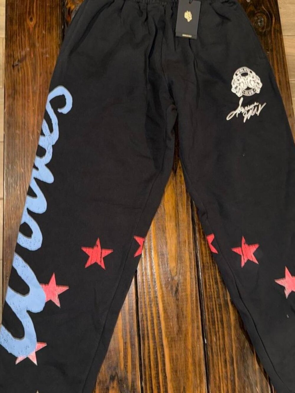 Rare Darc Sport Into the Stars Kumite V2 Black Sweatpants